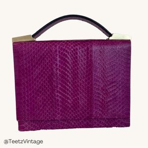 BRIAN ATWOOD PINK LEATHER PURSE